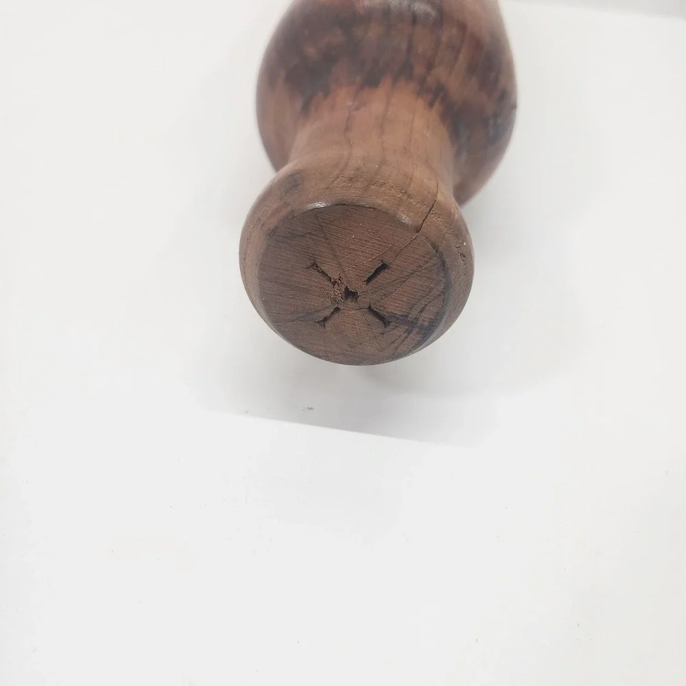 Vintage Handmade Cedar Wood Rolling Pin 21